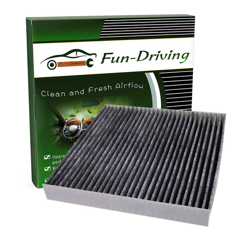 FUN-DRIVING FD285 Cabin Air Filter for Camry,Corolla,Corolla,Highlander,Prius,RAV4,Tundra,4Runner,Avalon,Replacement for CF10285,CP285,CP285 - Image 1